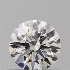Diamante Naturale Taglio Brillante 0.45ct 3EX H VS1 - GIA - 4.93x4.9x3.03mm