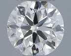 Diamante Taglio Brillante 0.5ct EX/VG/EX I VVS1 - IGI - 4.94x5.03x3.17mm