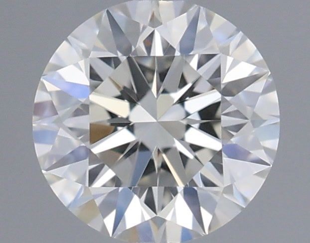Diamante Naturale Taglio Brillante 0.37ct 3EX H IF - GIA - 4.57x4.6x2.88mm