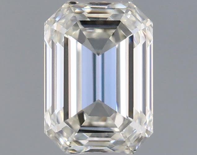 Diamante Naturale Taglio Smeraldo 0.47ct VG/VG J VS2 - GIA - 5.11x3.63x2.48mm
