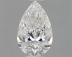 Diamante Naturale Taglio Goccia 0.54ct EX/EX F VS2 - GIA - 7.31x4.6x2.76mm
