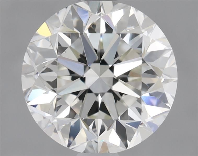 Diamante Naturale Taglio Brillante 1.51ct G/VG/EX J VS2 - GIA - 7.05x7.1x4.66mm