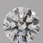 Diamante Naturale Taglio Brillante 0.7ct EX/VG/EX D VS2 - GIA - 5.74x5.72x3.46mm