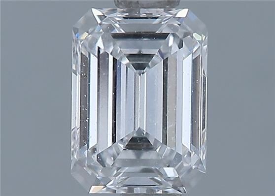 Diamante Naturale Taglio Smeraldo 0.62ct VG/VG D VVS1 - GIA - 5.95x4.32x2.63mm