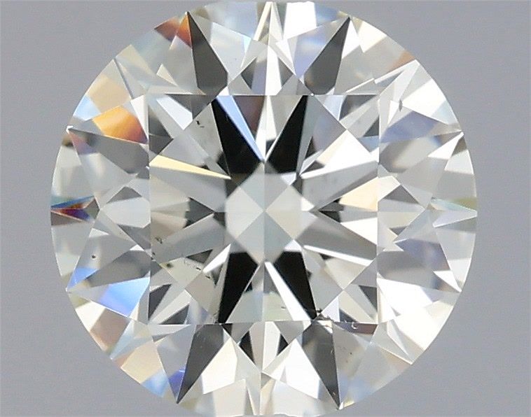 Diamante Naturale Taglio Brillante 1.55ct 3EX J VS2 - IGI - 7.45x7.48x4.55mm