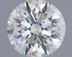 Diamante Taglio Brillante 0.45ct EX/VG/EX J VVS2 - GIA - 4.88x4.91x3.07mm