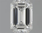 Diamante Naturale Taglio Smeraldo 1.2ct VG/EX H VS2 - GIA - 7.26x4.93x3.33mm
