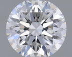 Diamante Naturale Taglio Brillante 0.5ct VG/VG/VG E IF - GIA - 4.96x5.02x3.18mm