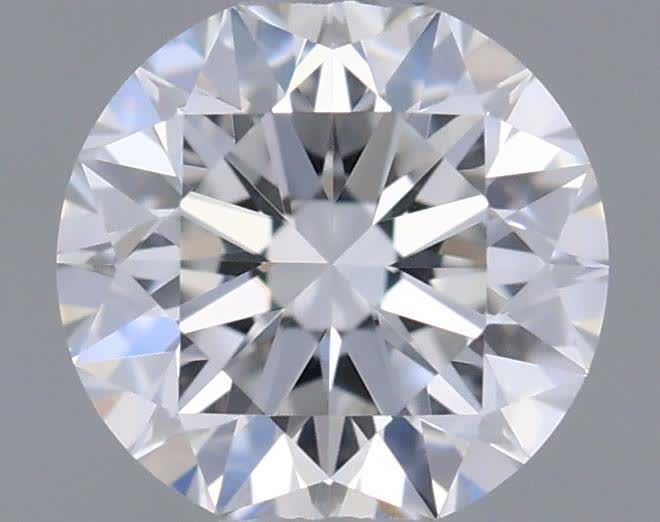 Diamante Naturale Taglio Brillante 0.5ct VG/VG/VG E IF - GIA - 4.96x5.02x3.18mm
