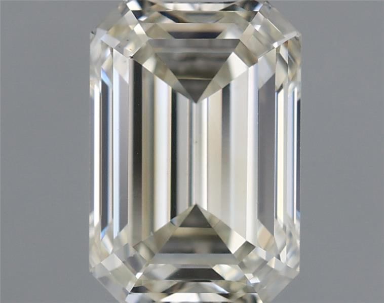 Diamante Naturale Taglio Smeraldo 0.78ct VG/VG J VS2 - IGI - 6.21x4.26x2.92mm