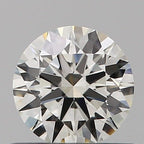 Diamante Naturale Taglio Brillante 0.5ct 3EX H VVS2 - IGI - 5.1x5.13x3.1mm