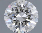 Diamante Naturale Taglio Brillante 0.5ct G/G/VG I VS2 - GIA - 4.85x4.96x3.23mm