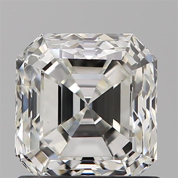 Diamante Naturale Taglio Asscher 1ct G/VG G VS2 - GIA - 5.55x5.3x3.98mm
