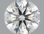 Diamante Naturale Taglio Brillante 1.14ct 3EX J VS2 - IGI - 6.61x6.66x4.16mm