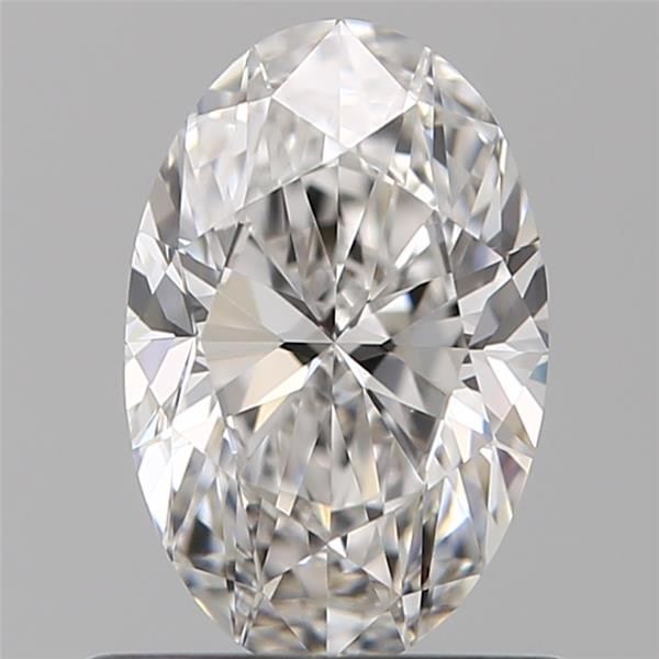 Diamante Naturale Taglio Ovale 0.71ct VG/EX F VVS1 - GIA - 7.35x4.76x3.06mm