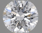 Diamante Taglio Brillante 0.17ct VG/EX/VG E VVS2 - GIA - 3.56x3.54x2.2mm