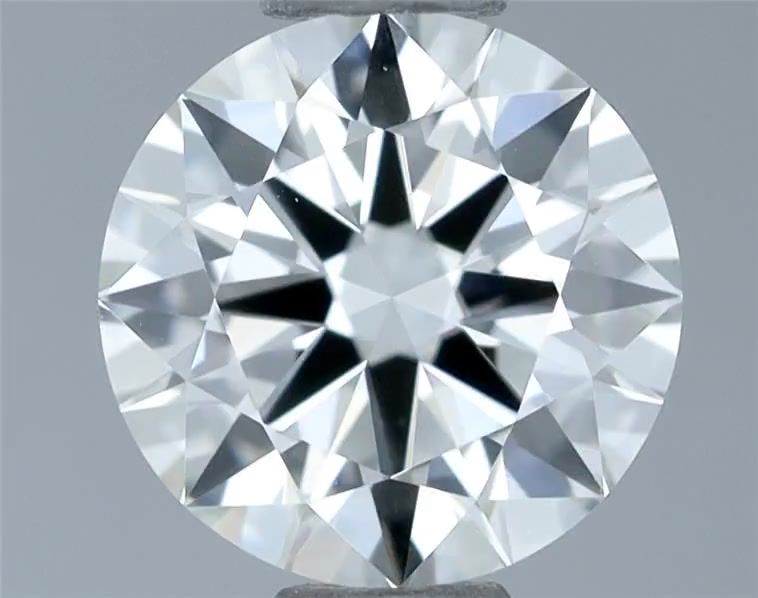 Diamante Naturale Taglio Brillante 0.47ct EX/VG/EX J IF - GIA - 5.03x5.05x3.03mm