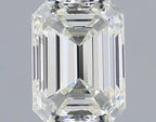 Diamante Naturale Taglio Smeraldo 0.4ct VG/EX J VS1 - GIA - 4.86x3.56x2.44mm