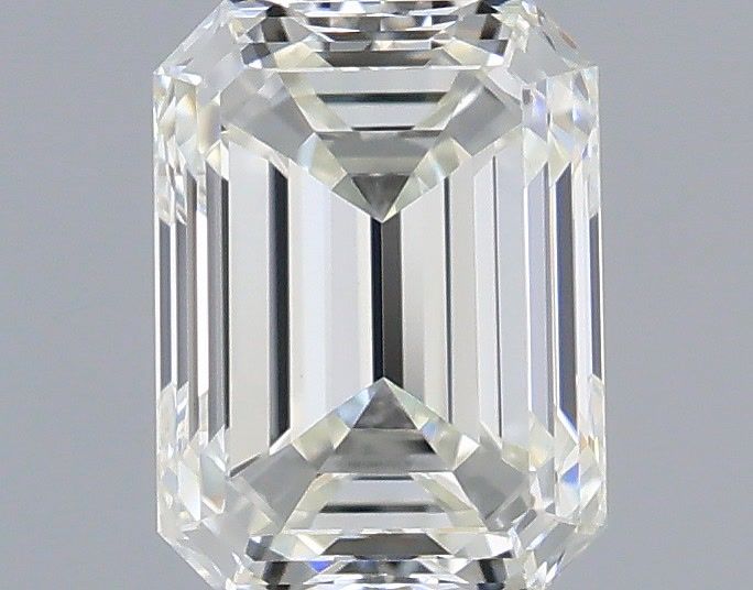 Diamante Naturale Taglio Smeraldo 0.4ct VG/EX J VS1 - GIA - 4.86x3.56x2.44mm