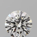 Diamante Taglio Brillante 0.33ct EX/VG/EX I VVS1 - GIA - 4.48x4.46x2.73mm