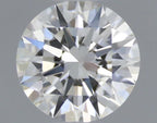 Diamante Naturale Taglio Brillante 0.23ct 3EX J VVS1 - GIA - 3.97x3.99x2.4mm