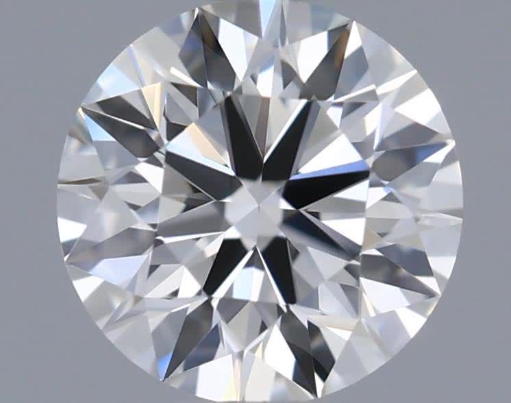 Diamante Naturale Taglio Brillante 0.47ct 3EX F IF - IGI - 4.98x5.01x3.09mm