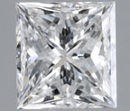 Diamante Naturale Taglio Radiant 1.01ct VG/EX E VS2 - GIA - 5.47x5.11x4.04mm