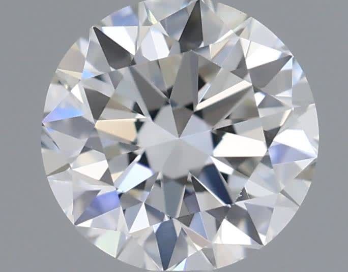 Diamante Taglio Brillante 0.5ct EX/VG/EX H VVS1 - GIA - 5.01x5.07x3.11mm