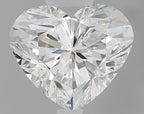 Diamante Naturale Taglio Cuore 1.04ct VG/EX F VS2 - GIA - 6.12x7.11x4.17mm