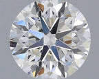 Diamante Naturale Taglio Brillante 0.5ct VG/EX/EX E VS2 - IGI - 4.97x5.0x3.18mm