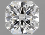Diamante Naturale Taglio Quadrato 0.37ct EX/EX E VVS1 - GIA - 4.16x4.14x2.86mm