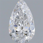 Diamante Naturale Taglio Goccia 0.62ct VG/EX D VVS1 - GIA - 8.08x4.67x2.79mm