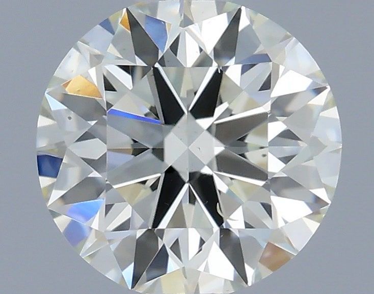 Diamante Naturale Taglio Brillante 0.6ct 3EX J VS2 - IGI - 5.38x5.42x3.34mm