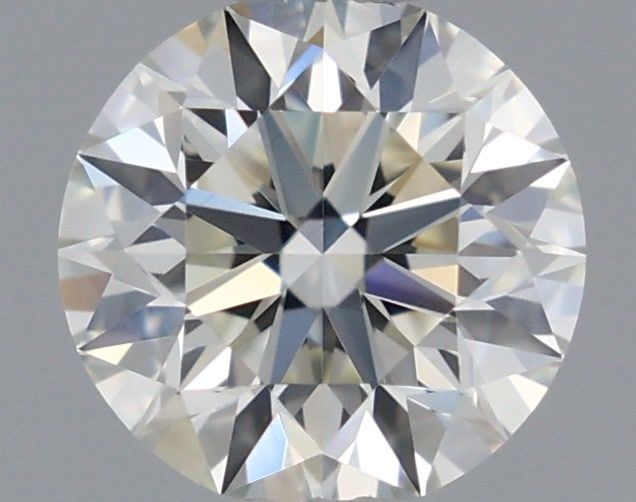 Diamante Naturale Taglio Brillante 0.56ct 3EX J VVS2 - GIA - 5.23x5.27x3.31mm