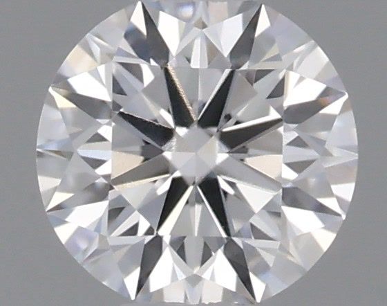 Diamante Naturale Taglio Brillante 0.21ct VG/VG/G F VVS2 - GIA - 3.8x3.83x2.37mm