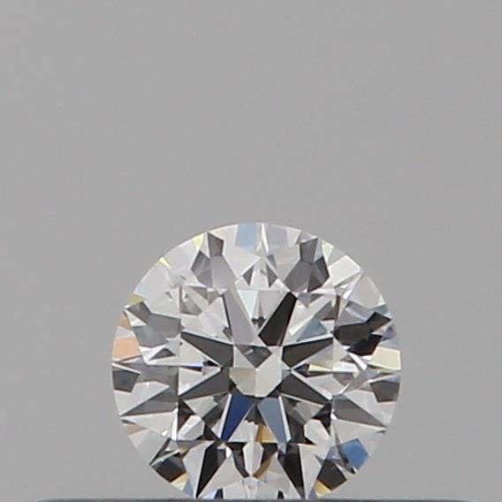 Diamante Naturale Taglio Brillante 0.16ct EX/EX/VG D IF - GIA - 3.54x3.52x2.15mm