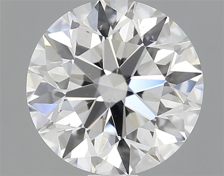Diamante Naturale Taglio Brillante 1.2ct 3EX F VS2 - GIA - 6.73x6.76x4.24mm