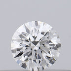 Diamante Taglio Brillante 0.18ct EX/VG/EX E VS1 - GIA - 3.59x3.62x2.28mm