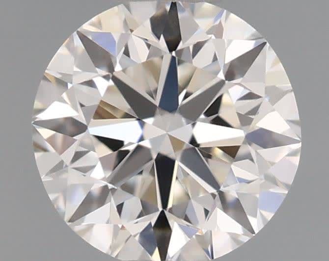 Diamante Naturale Taglio Brillante 0.5ct VG/VG/EX I IF - GIA - 4.91x4.97x3.18mm