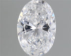 Diamante Naturale Taglio Ovale 0.5ct G/VG D VS1 - GIA - 6.6x4.48x2.74mm