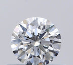 Diamante Naturale Taglio Brillante 0.45ct 3EX D IF - GIA - 4.87x4.91x3.07mm