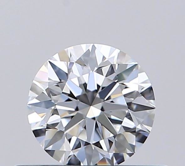 Diamante Naturale Taglio Brillante 0.45ct 3EX D IF - GIA - 4.87x4.91x3.07mm