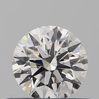 Diamante Naturale Taglio Brillante 0.38ct 3EX H VS2 - GIA - 4.63x4.6x2.88mm