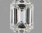 Diamante Naturale Taglio Smeraldo 1.5ct VG/EX J VS2 - GIA - 7.41x5.36x3.73mm