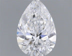Diamante Naturale Taglio Goccia 0.32ct VG/VG D VVS2 - GIA - 5.82x3.79x2.43mm
