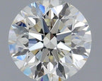 Diamante Naturale Taglio Brillante 1.08ct 3EX I VVS2 - IGI - 6.48x6.52x4.11mm