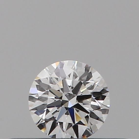 Diamante Naturale Taglio Brillante 0.17ct 3EX D IF - GIA - 3.6x3.58x2.18mm