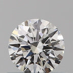 Diamante Naturale Taglio Brillante 0.38ct 3EX F VVS2 - IGI - 4.66x4.71x2.88mm