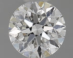 Diamante Naturale Taglio Brillante 0.45ct 3EX G IF - GIA - 4.86x4.9x3.11mm
