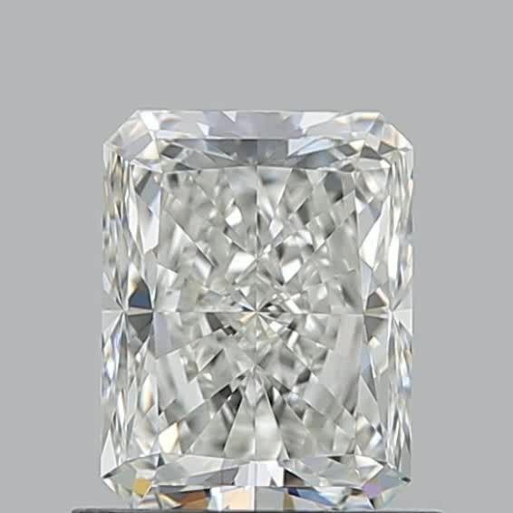 Diamante Naturale Taglio Radiant 1.02ct EX/EX F VVS1 - IGI - 6.42x4.96x3.45mm